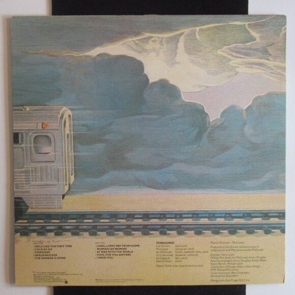 Foreigner, Vintage, Vinyl, Album, Music, 70s, Near Mint Condition - Picture 9 of 9